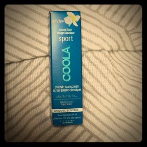 Coola classic sunscreen .White tea moisturizer